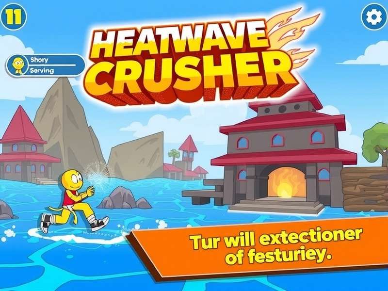 Heat Wave Crusher Pro Gameplay Screenshot